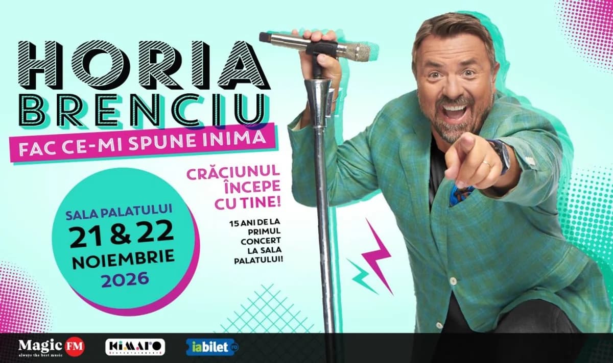 Afiș pentru Horia Brenciu – Fac ce-mi spune inima Show 2