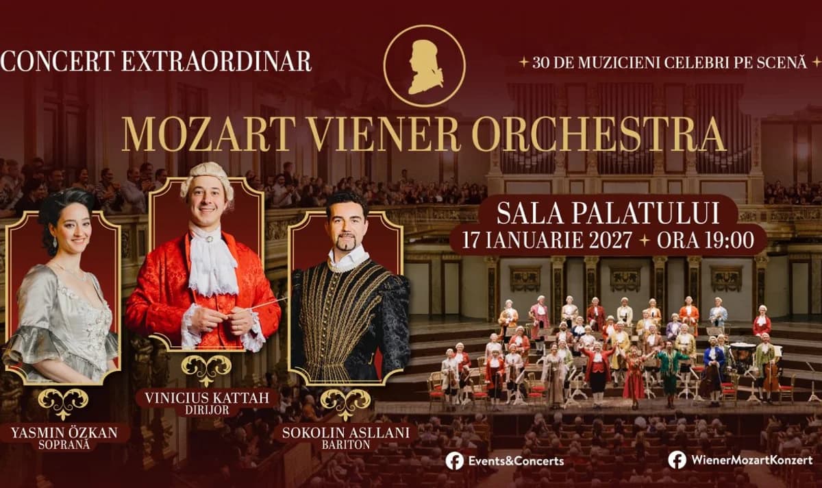Afiș pentru MOZART VIENER ORCHESTRA