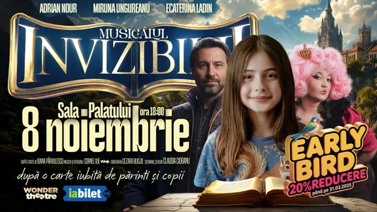 Afiș pentru Musicalul Invizibilii