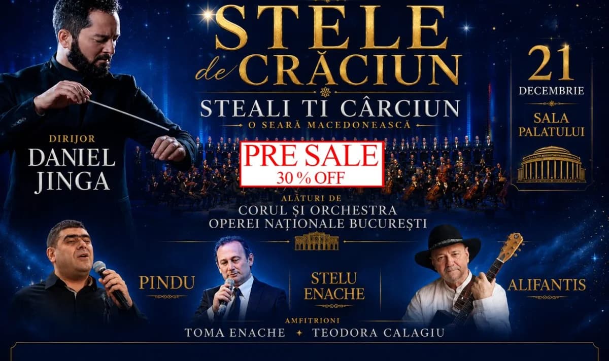 Afiș pentru Stele de Crăciun – Steali ti Cârciun