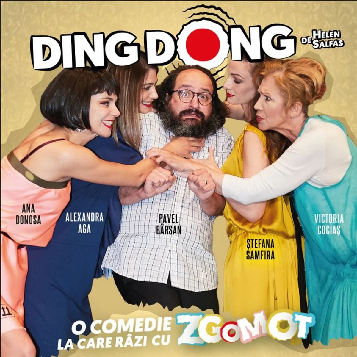Afiș pentru Comedia DING DONG
