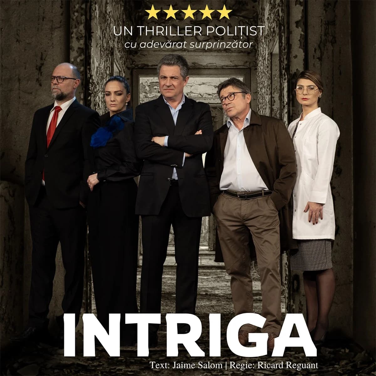 Afiș pentru INTRIGA – un thriller polițist care te va fascina