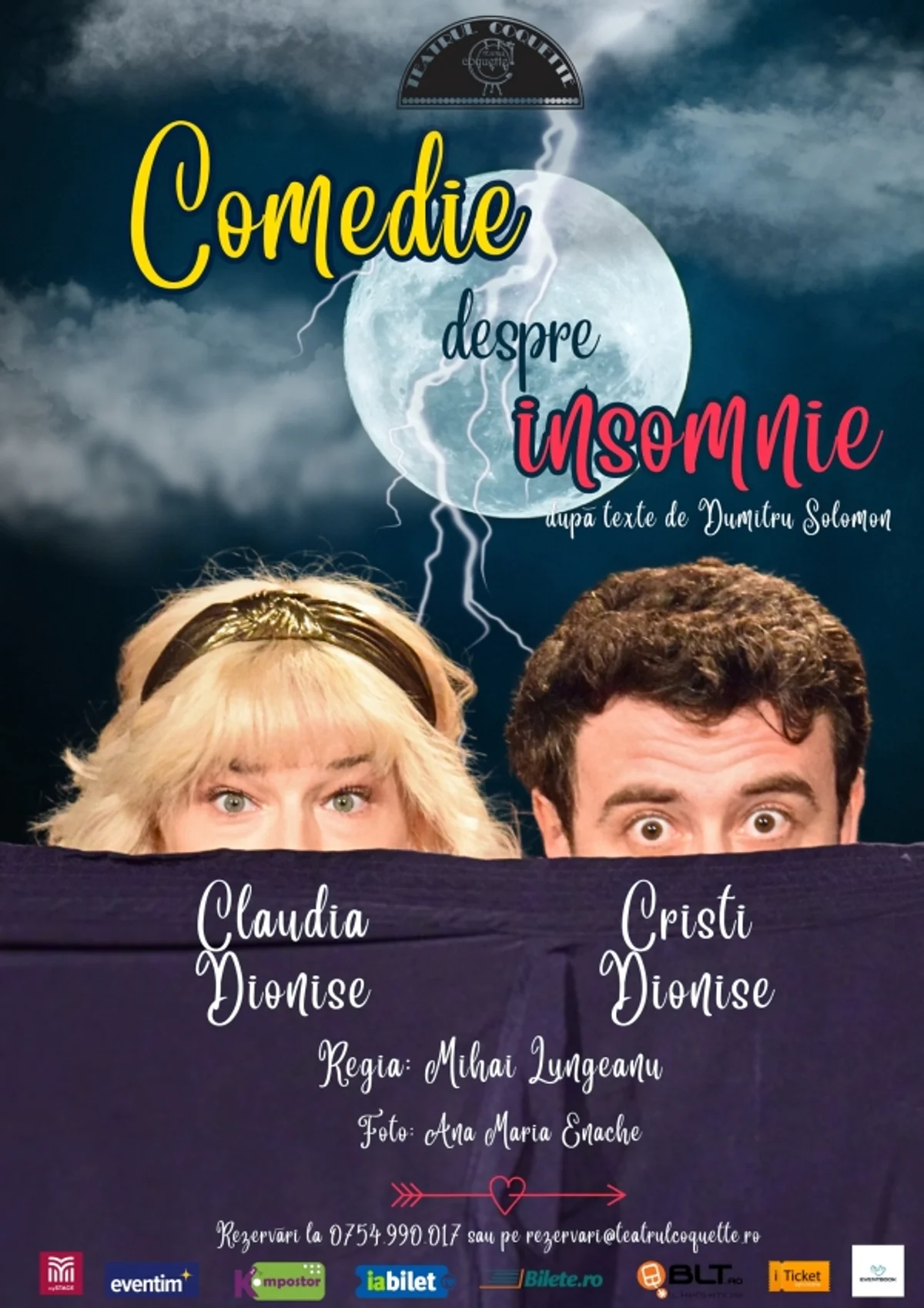Afiș pentru Comedie despre Insomnie