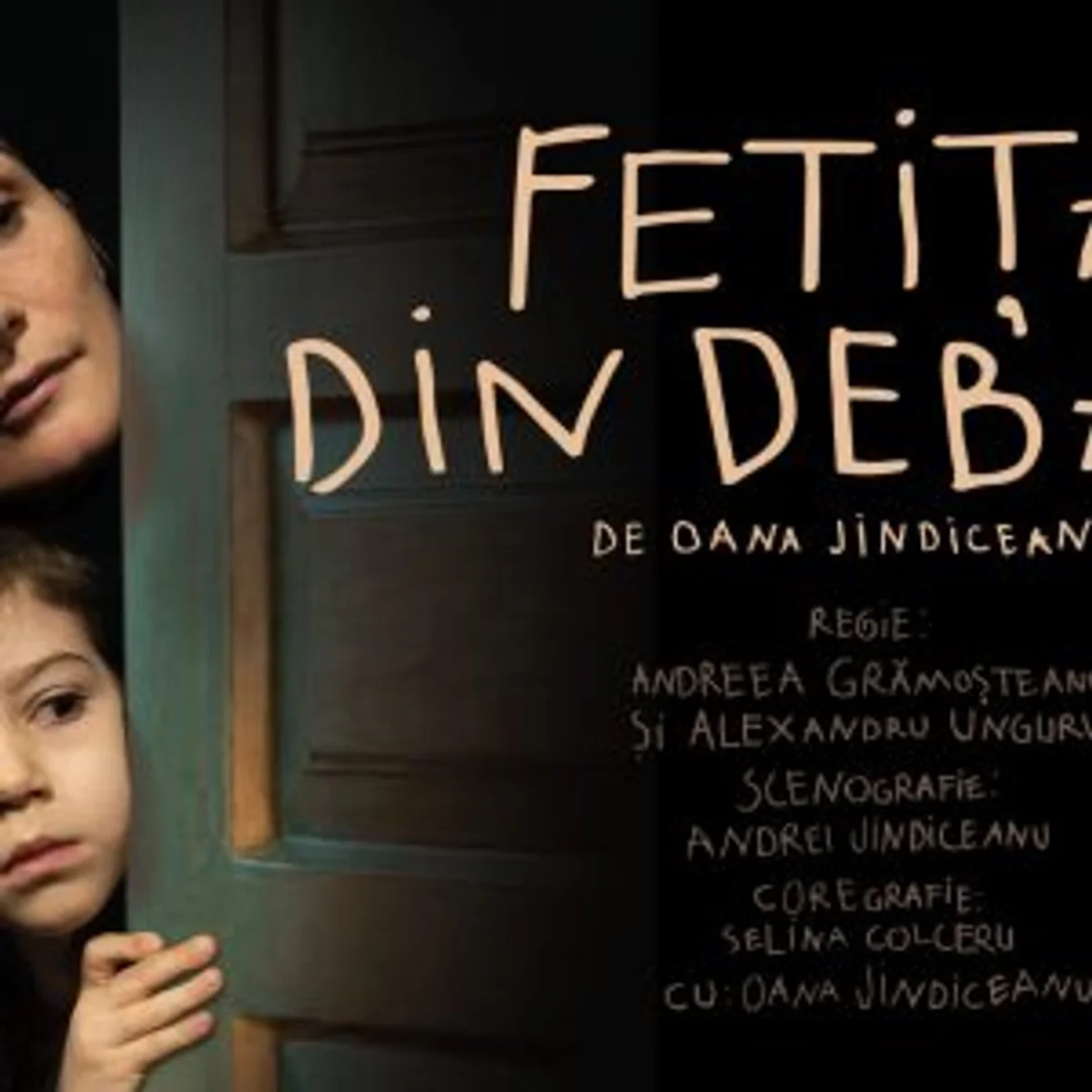Afiș pentru Fetița din Debara de Oana Jindiceanu