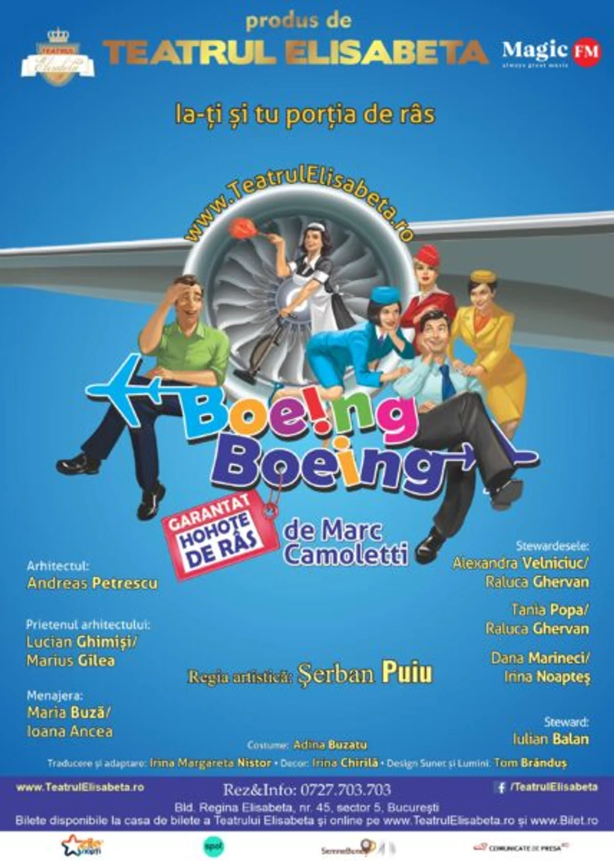 Afiș pentru Boeing Boeing