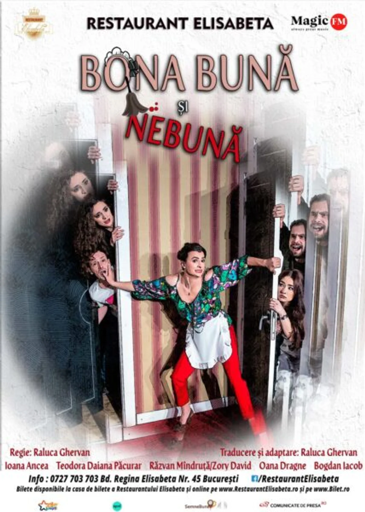 Afiș pentru Bona bună și nebună