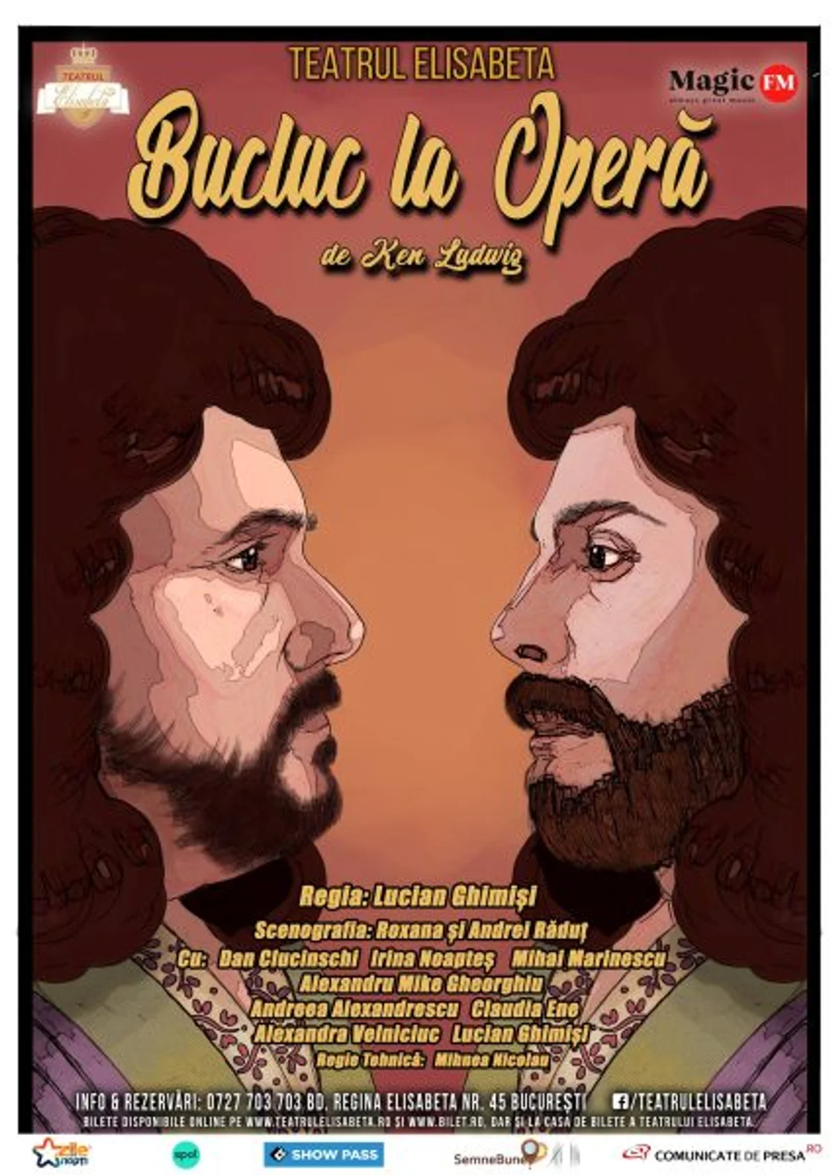 Afiș pentru Bucluc la Operă