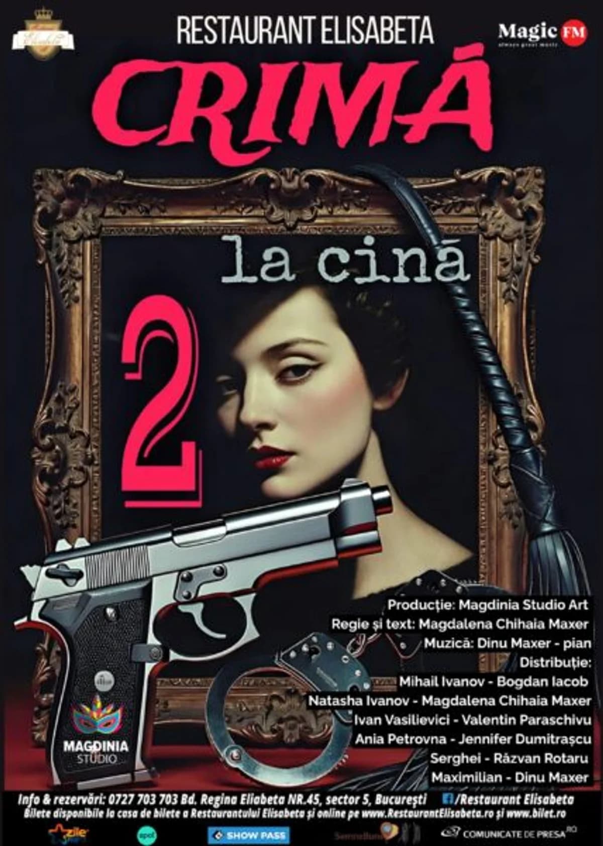 Afiș pentru Crimă la cină 2