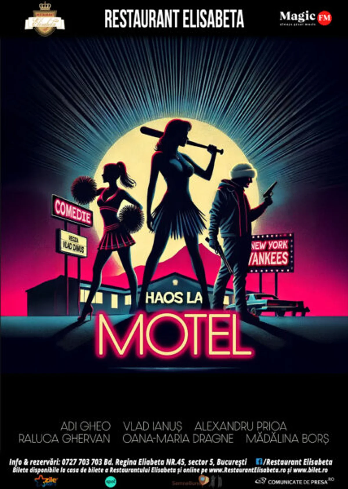 Afiș pentru Haos la Motel