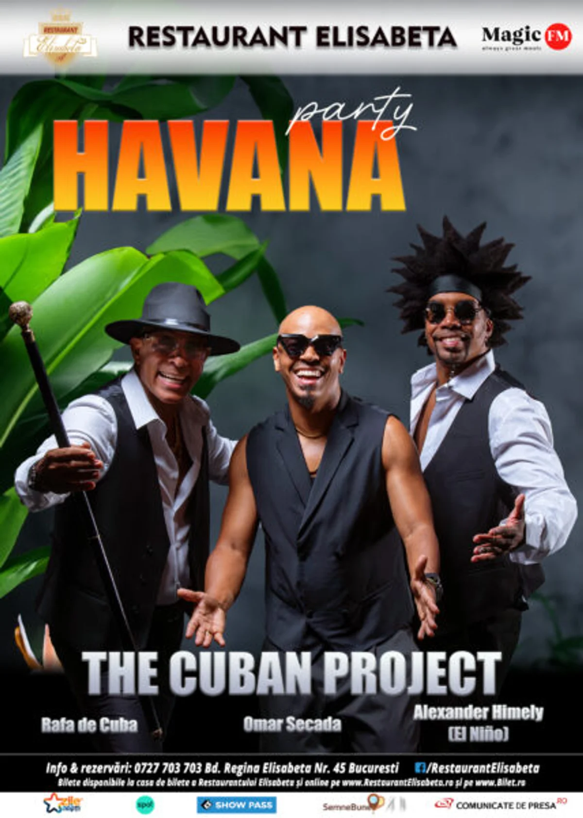 Afiș pentru Havana party by The Cuban Project