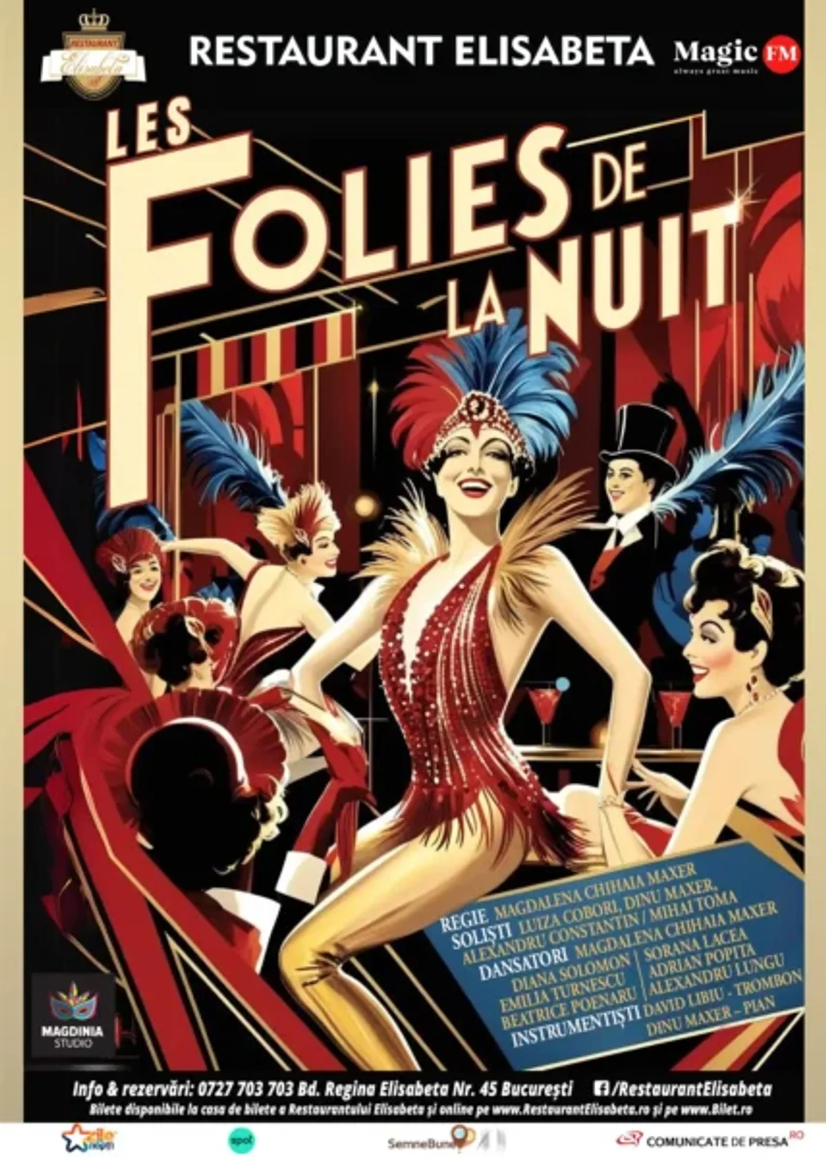 Afiș pentru Les folies de la nuit