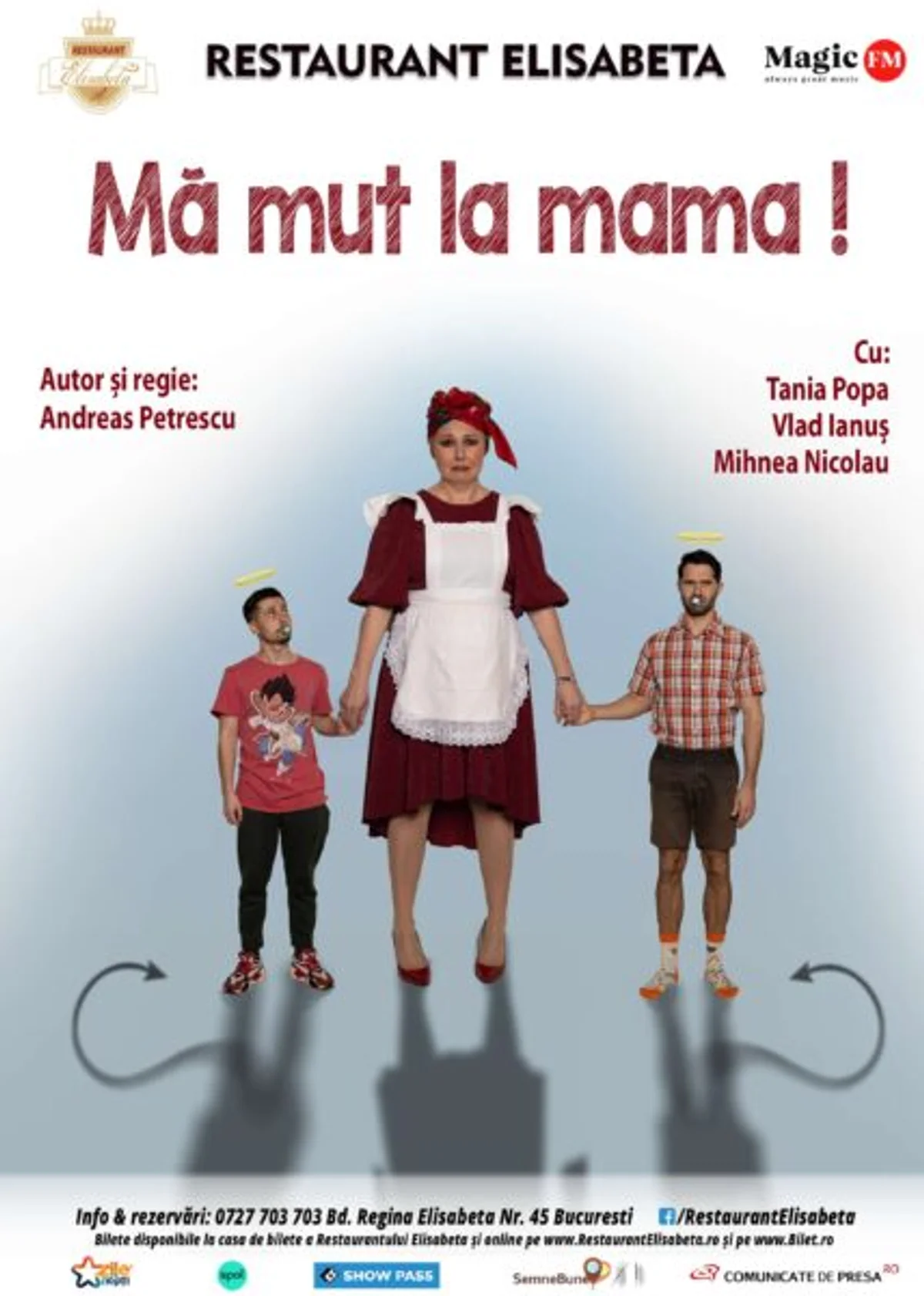 Afiș pentru Mă mut la mama!