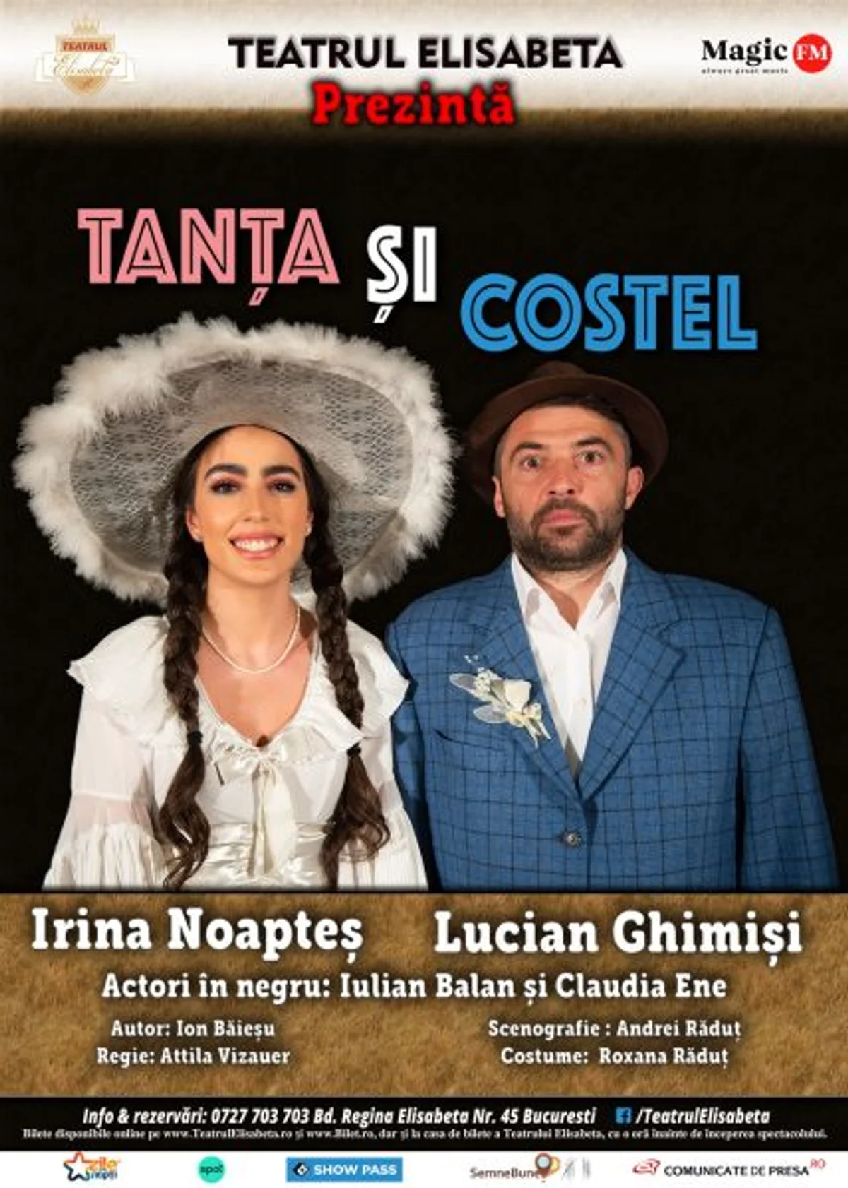 Afiș pentru Tanța și Costel