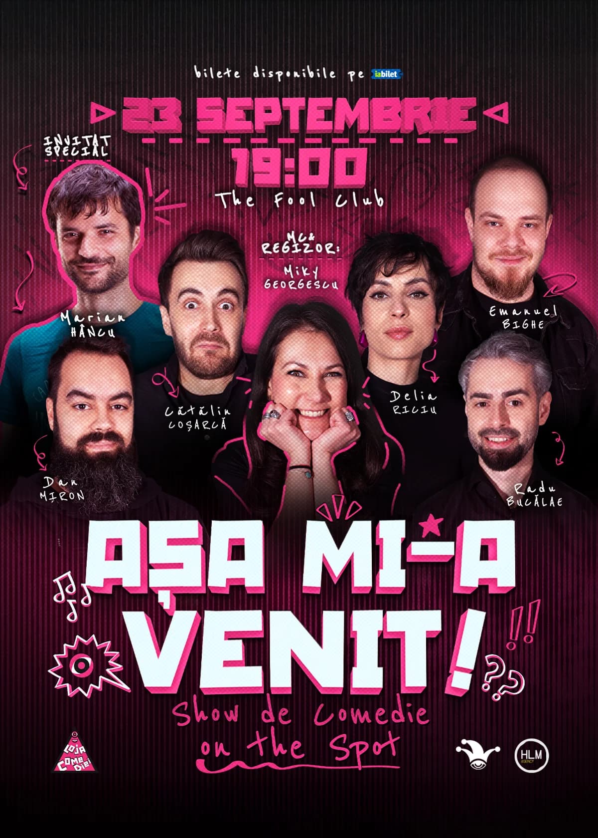 Afiș pentru The Fool: Așa mi-a venit! | Show de comedie on the spot
