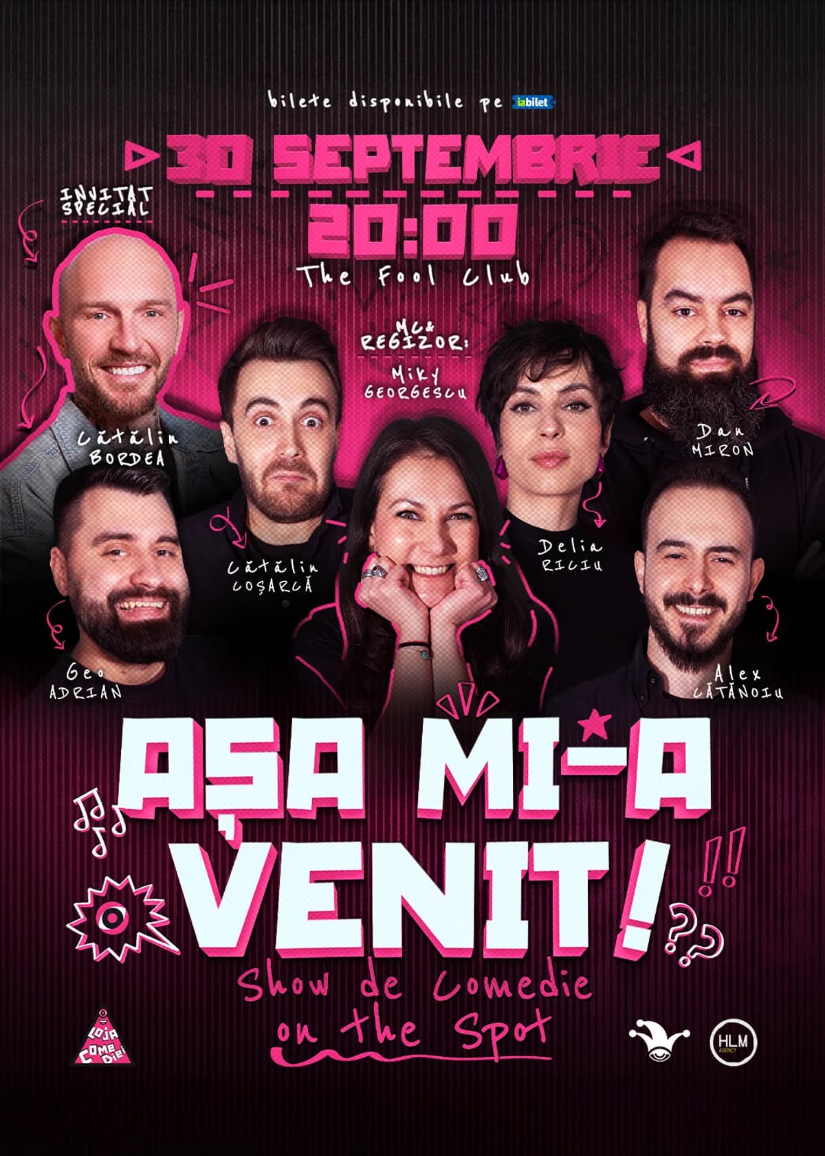 Afiș pentru The Fool: Așa mi-a venit! | Show de comedie on the spot