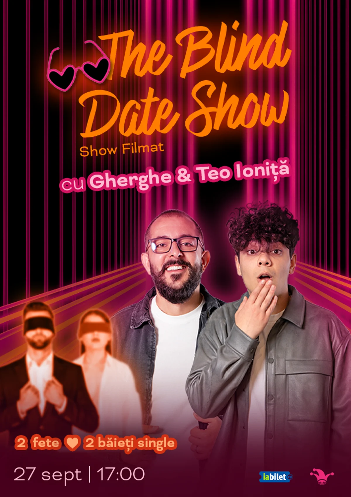 Afiș pentru The Fool: The Blind Date Show cu Gherghe și Teo Ioniță