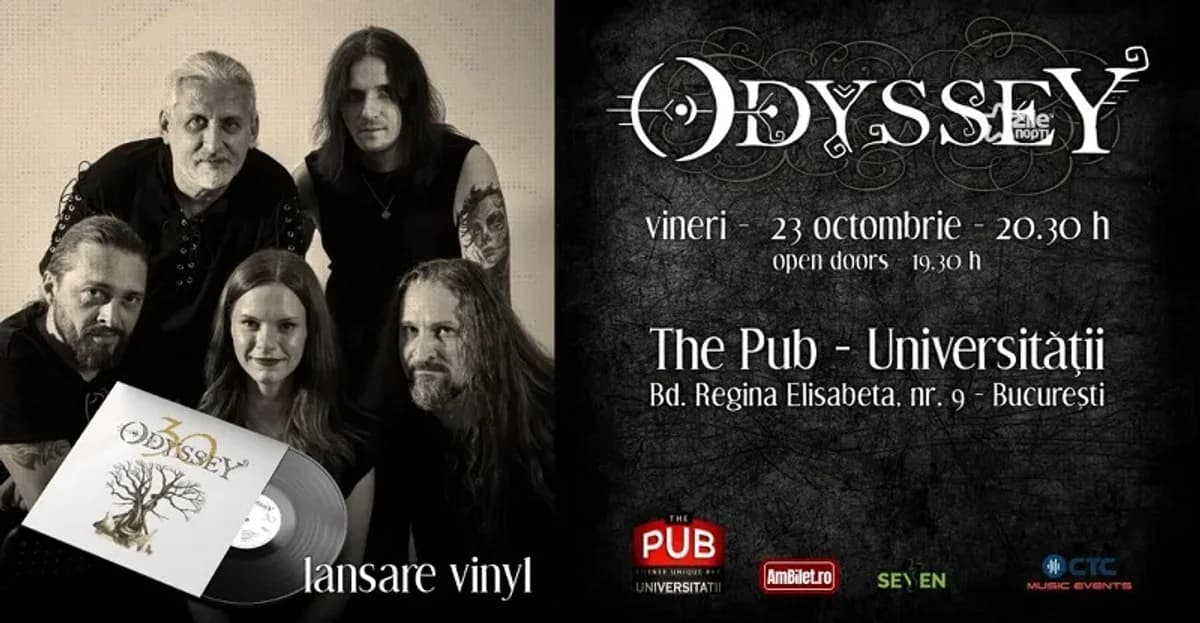 Afiș pentru Odyssey la The Pub