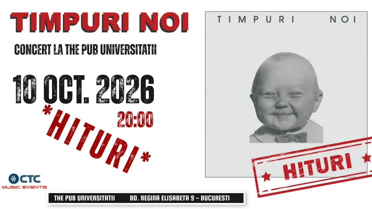 Afiș pentru Timpuri Noi la The Pub