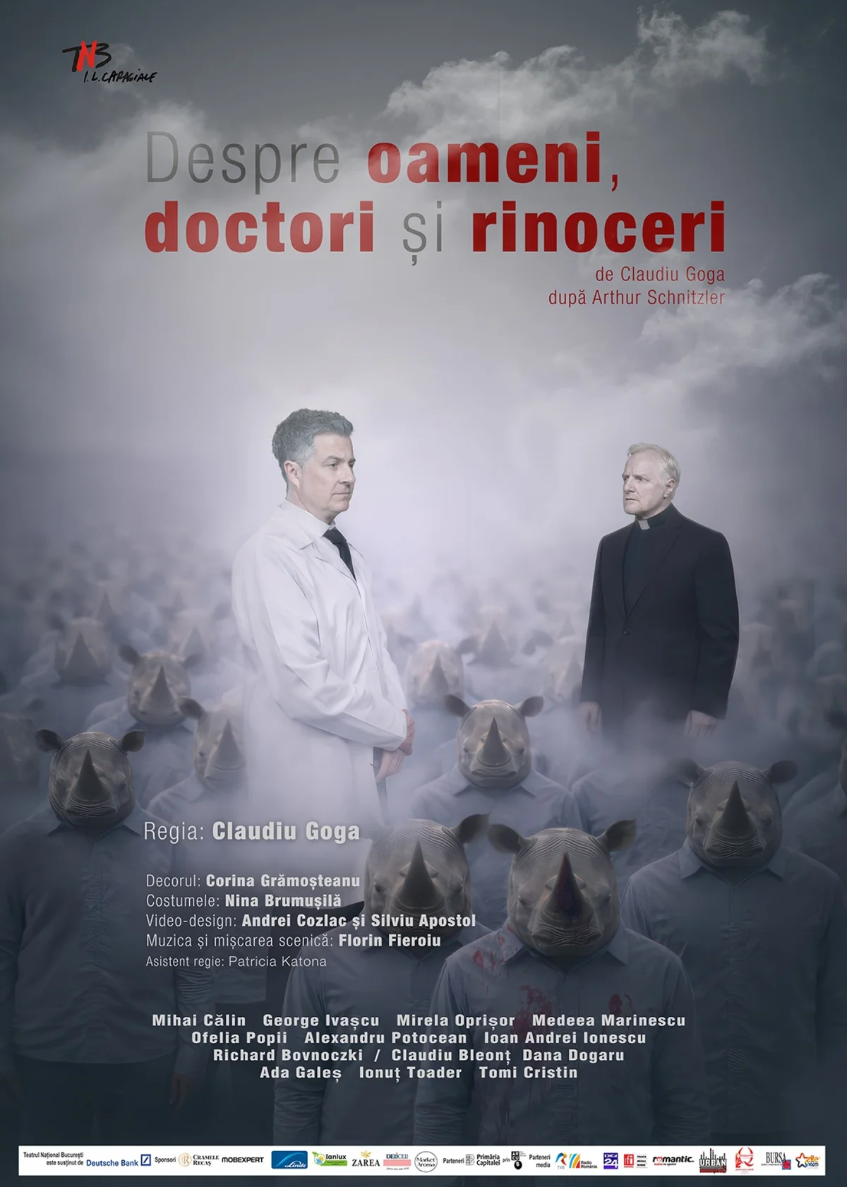 Afiș pentru Despre oameni, doctori și rinoceri