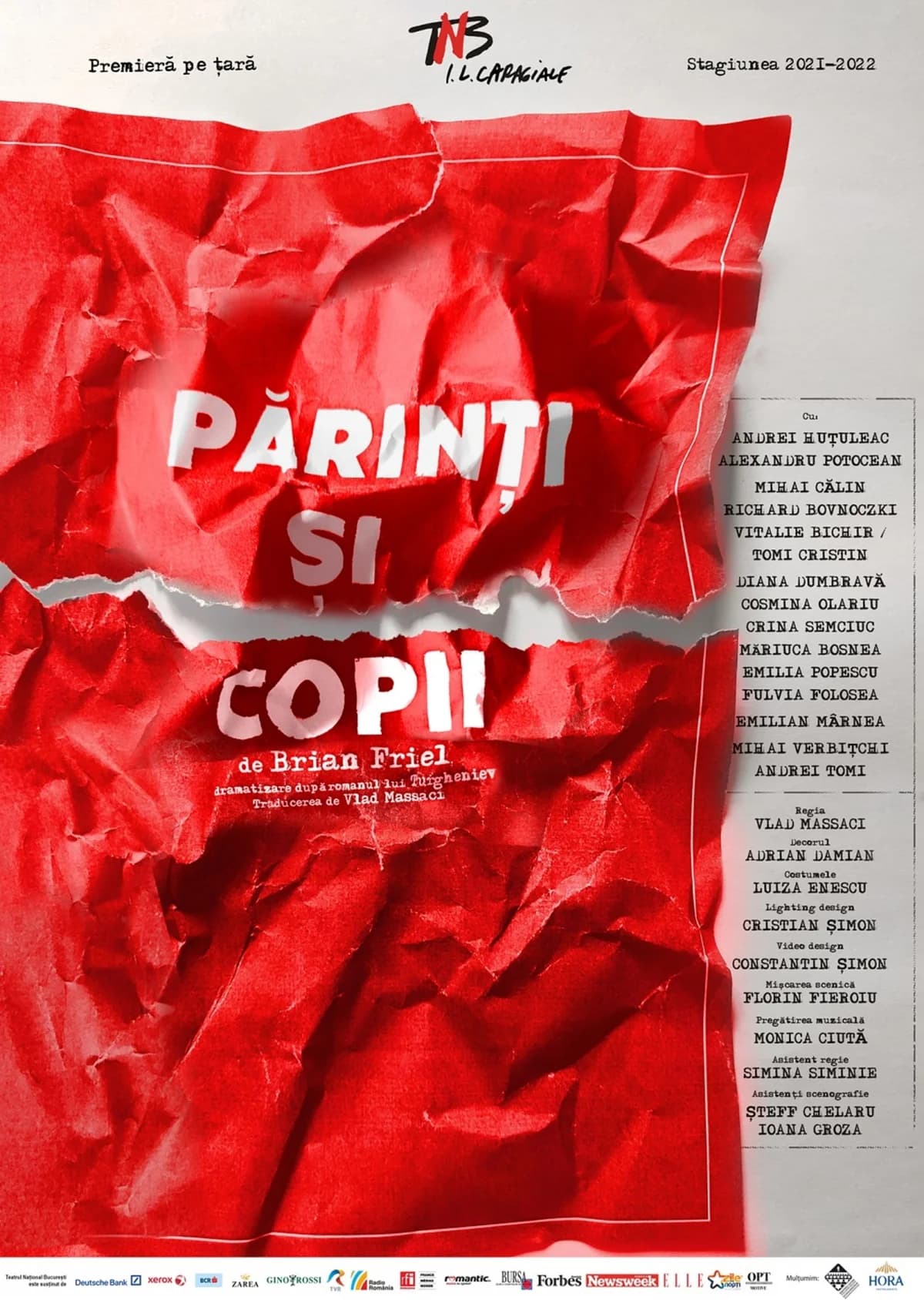 Afiș pentru Părinți și copii