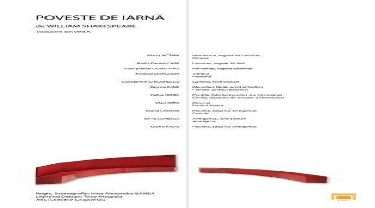 Afiș pentru Poveste de iarnă