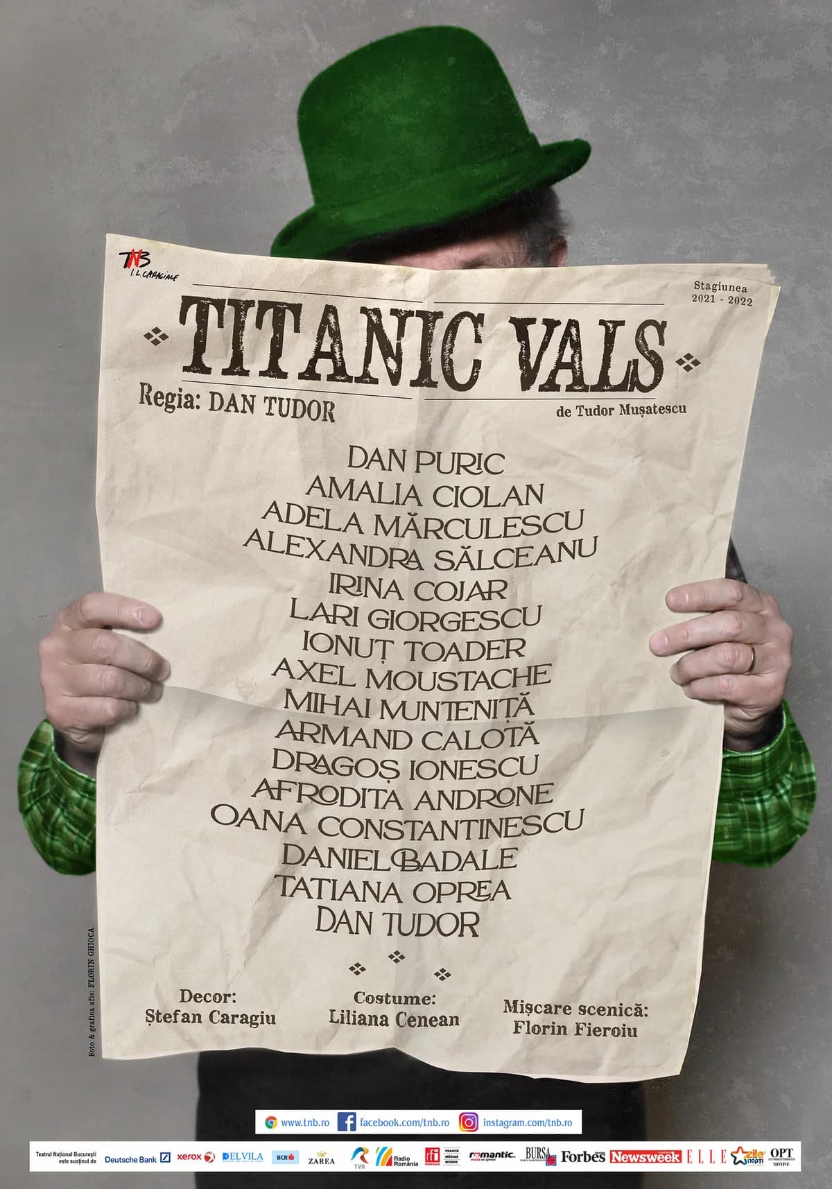 Afiș pentru Titanic vals